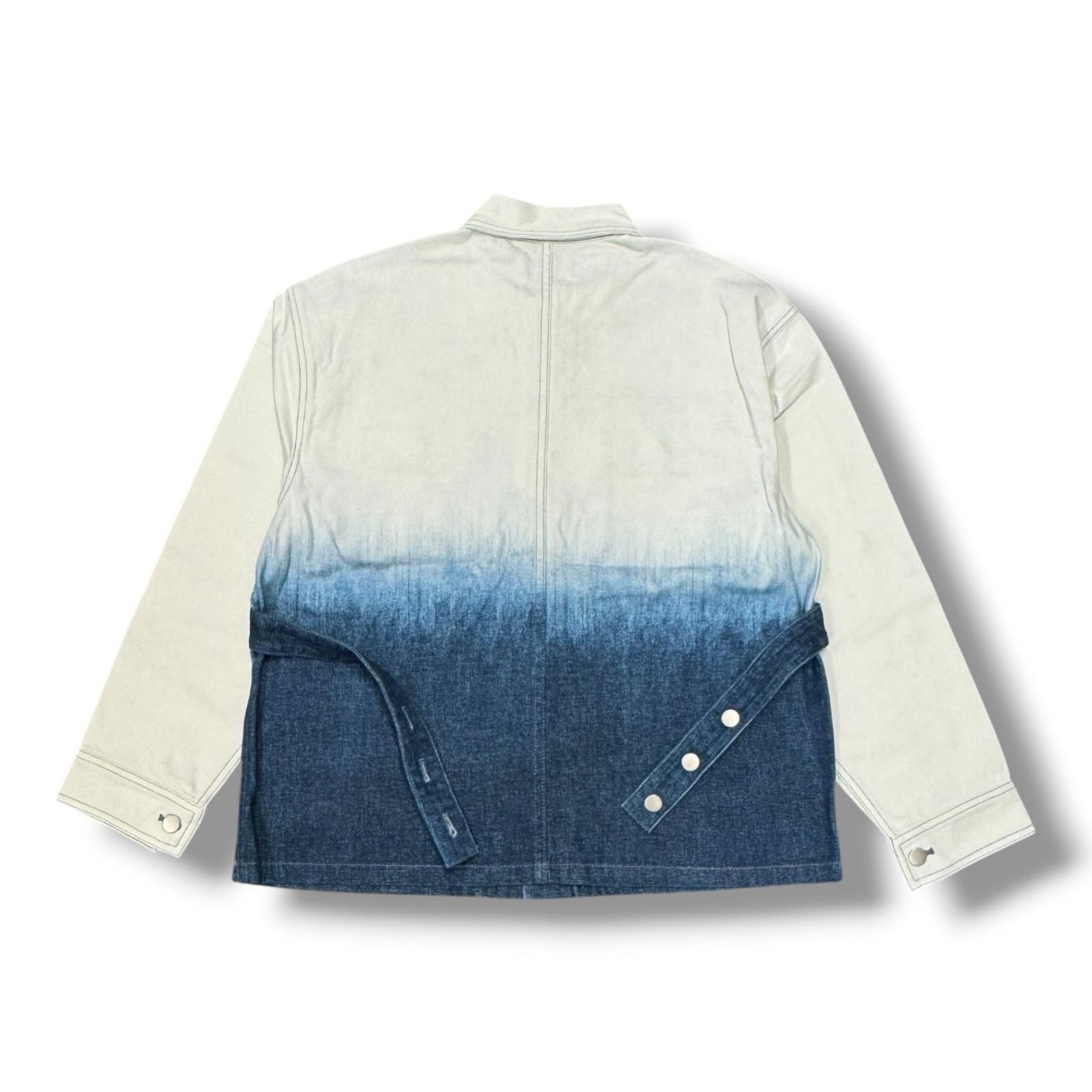 参考上代35200円 未使用 RIM.ARK Gradation denim JK グラデーション