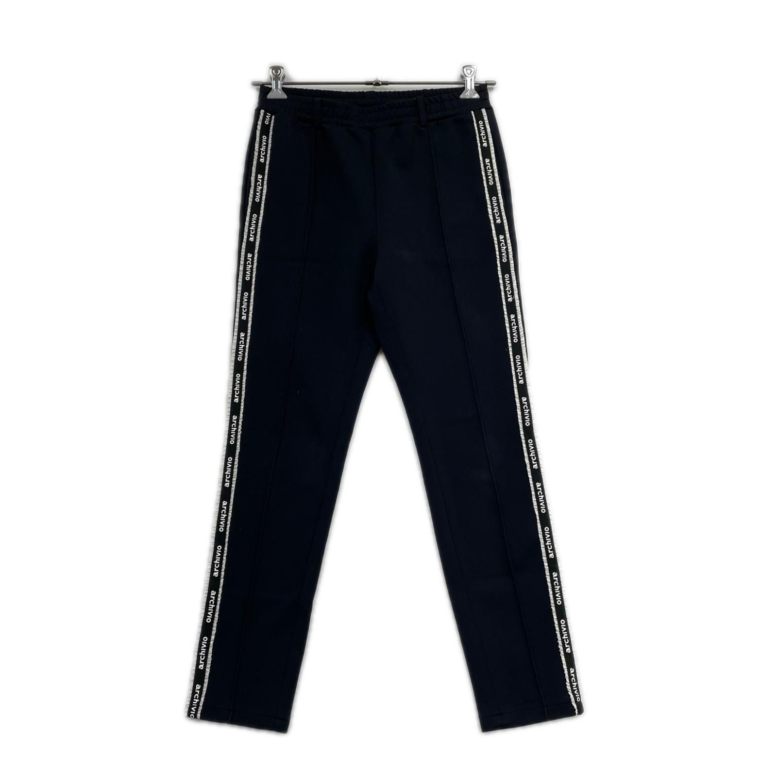 【新品未使用】archivio レディースゴルフパンツ 38 中古 レディース アルチビオ archivio パンツ 38(M) 紺 ネイビー ロゴ