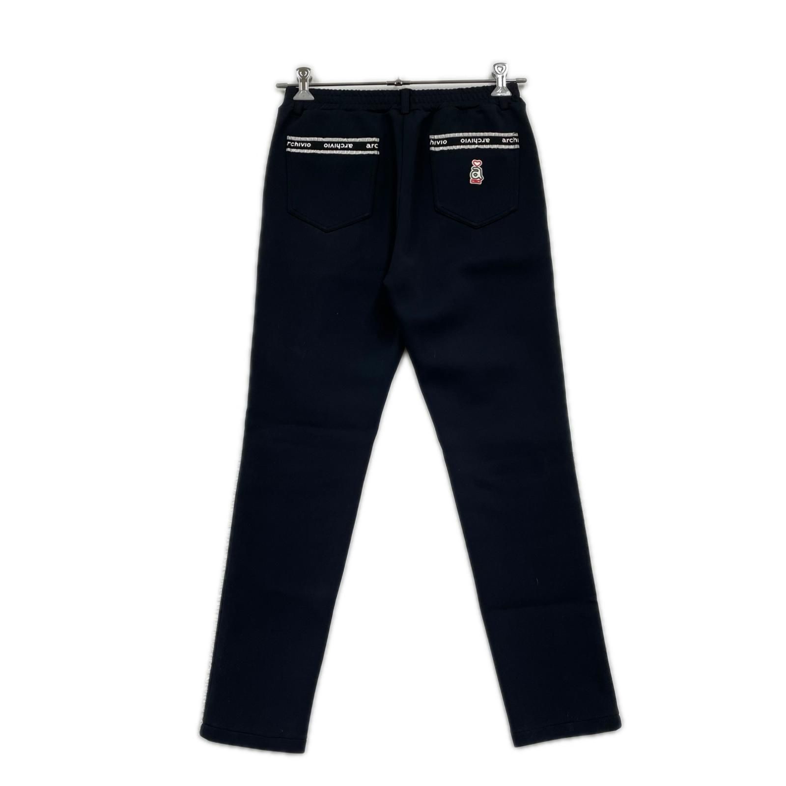 archivio アルチビオ　レディースパンツ38 中古 レディース アルチビオ archivio パンツ 38(M) 紺 ネイビー ロゴ