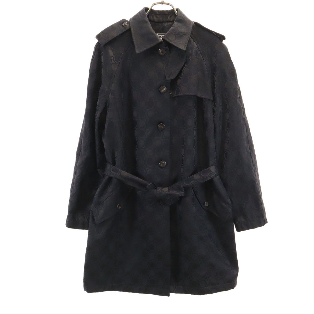 Salvatore Ferragamo トレンチコート US 6 Salvatore Ferragamo サルヴァトーレフェラガモ 90s イタリア製