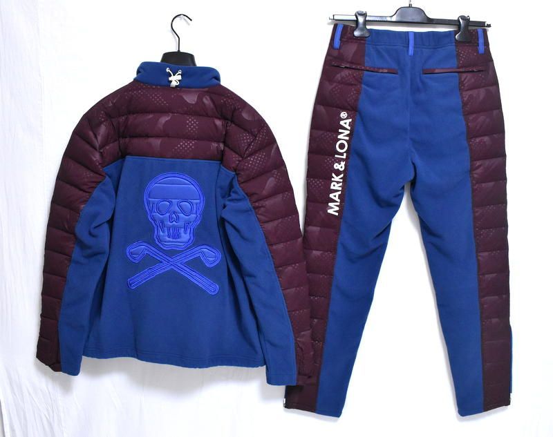 定価12万9800円】新品 MARK & LONA フリース × ダウン ハーフジップ