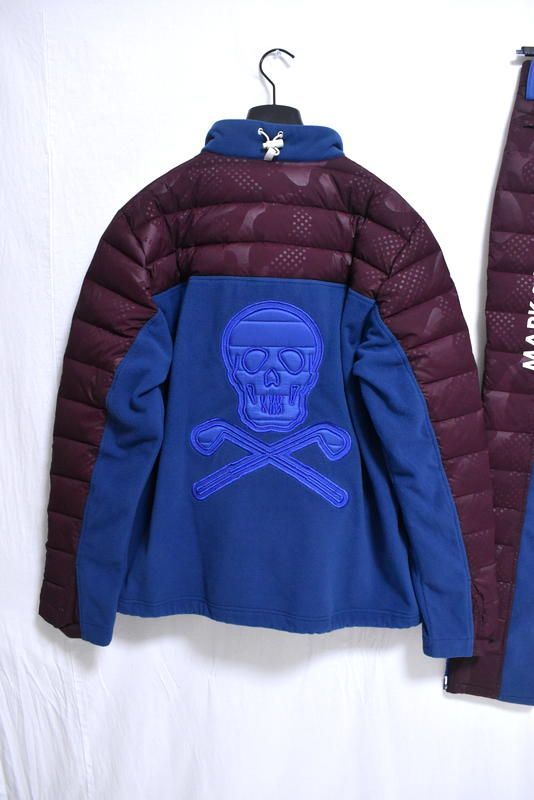 定価12万9800円】新品 MARK & LONA フリース × ダウン ハーフジップ