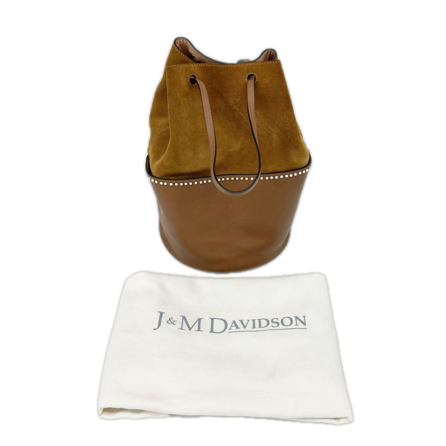 J&MDAVIDSON バッグ ジェイ&エム デヴィッドソン 布袋付 レディース ブラウン