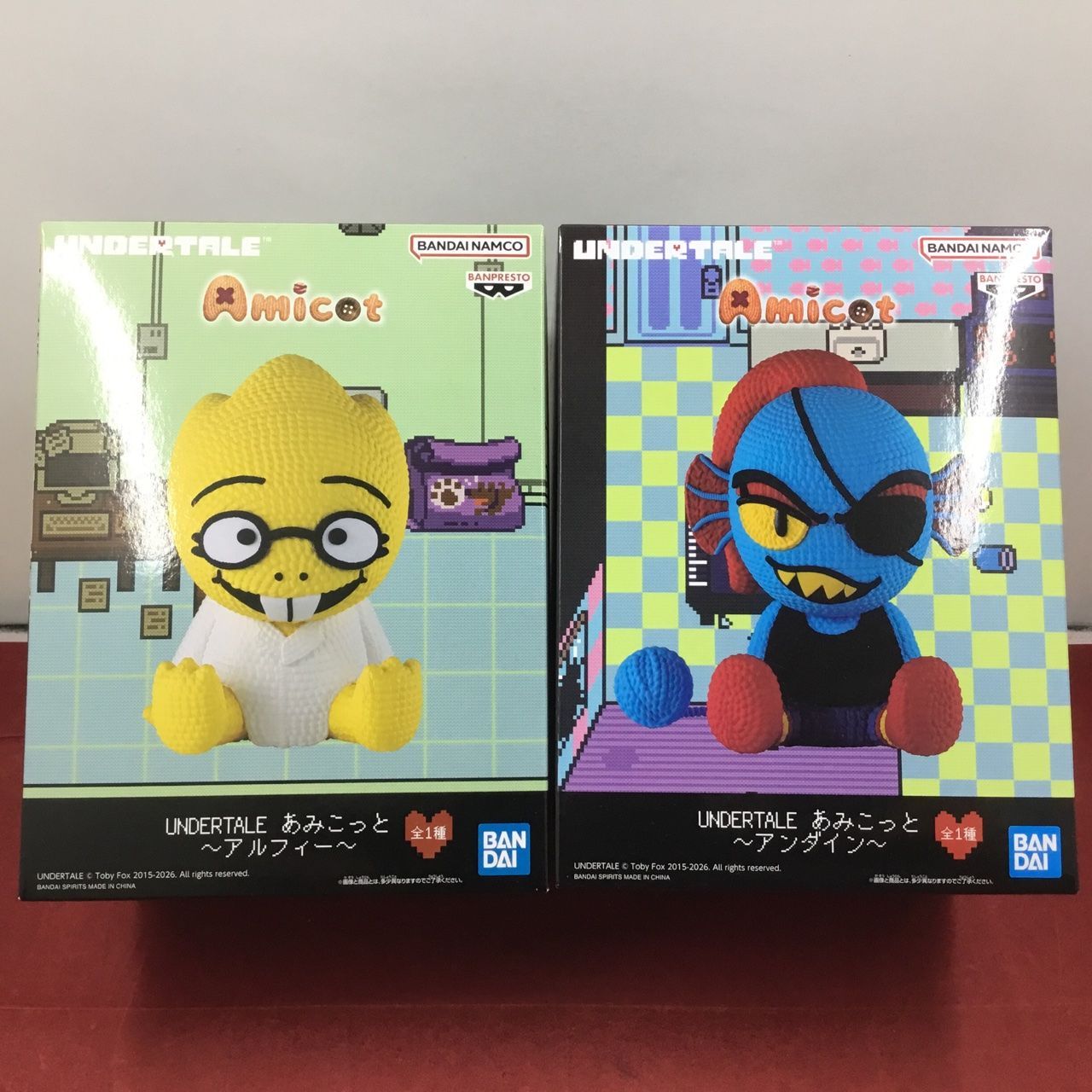 新品 未開封品 2種セット undertale アンダーテール あみこっと