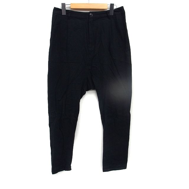 パドカレ pas de calais タック サルエル パンツ コットン 綿 36