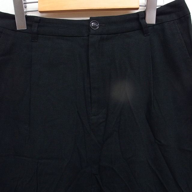 パドカレ pas de calais タック サルエル パンツ コットン 綿 36