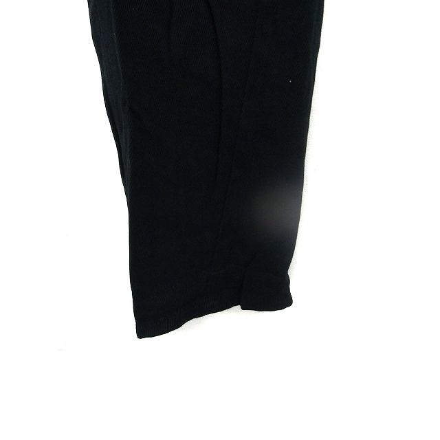 pas de calais サルエルパンツ ブラック パドカレ pas de calais タック サルエル パンツ コットン 綿 36