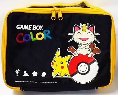 【中古】GBハード ホケットモンスター ゲームボーイカラー収納バッグ「ピカチュウ＆ニャース」