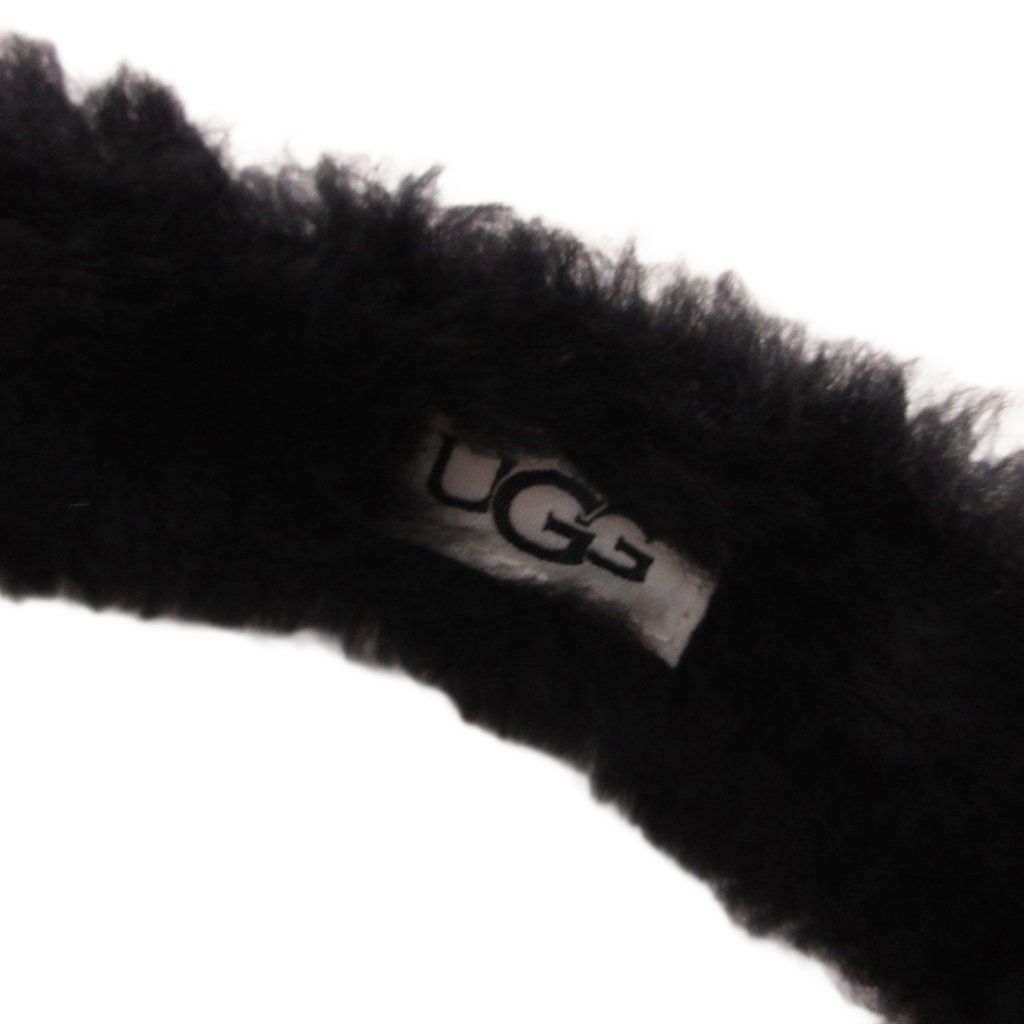 アグ オーストラリア UGG australia シープスキン 刺繍ロゴ イヤーマフ
