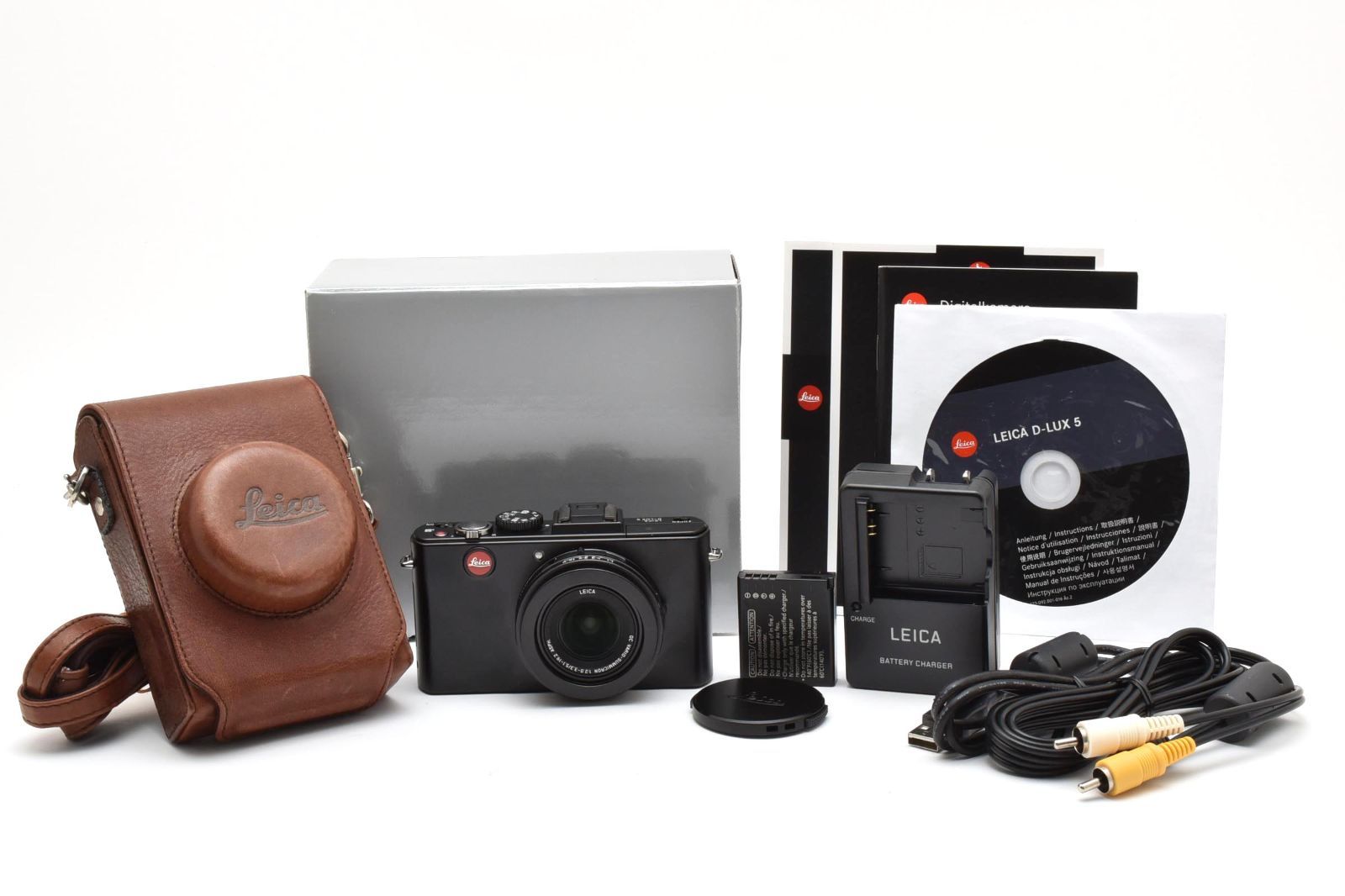 ☆極上品☆付属品多数☆Leica D-LUX 5 コンパクトデジタルカメラ