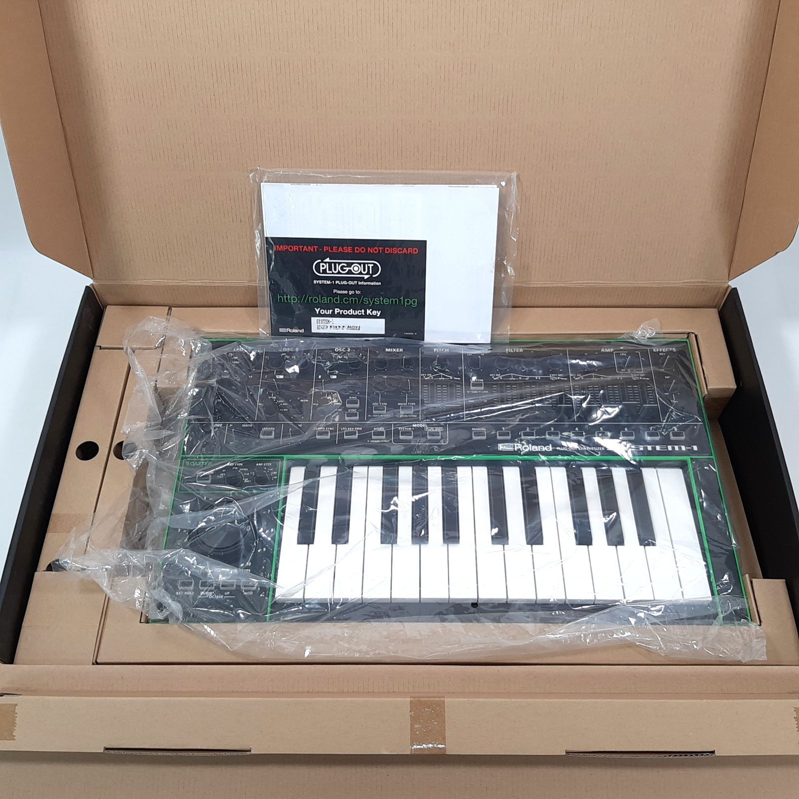 Roland SYSTEM-1 PLUG-OUT シンセサイザー 動作確認済み ACアダプター