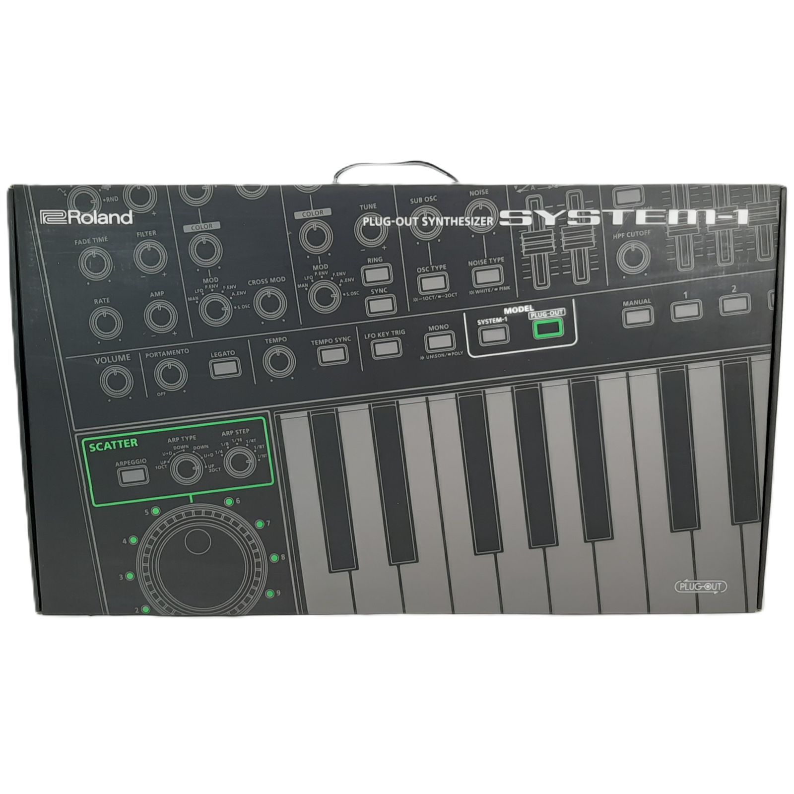 Roland SYSTEM-1 PLUG-OUT シンセサイザー 動作確認済み ACアダプター