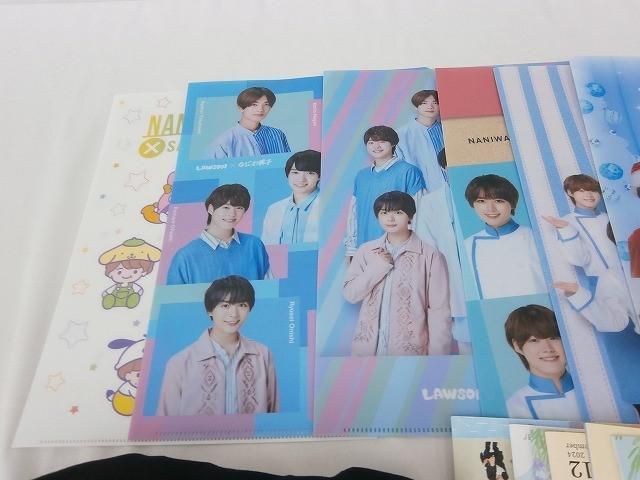 なにわ男子　クリアファイルセット 中古品 なにわ男子 クリアファイル ミニクリアファイル チケット