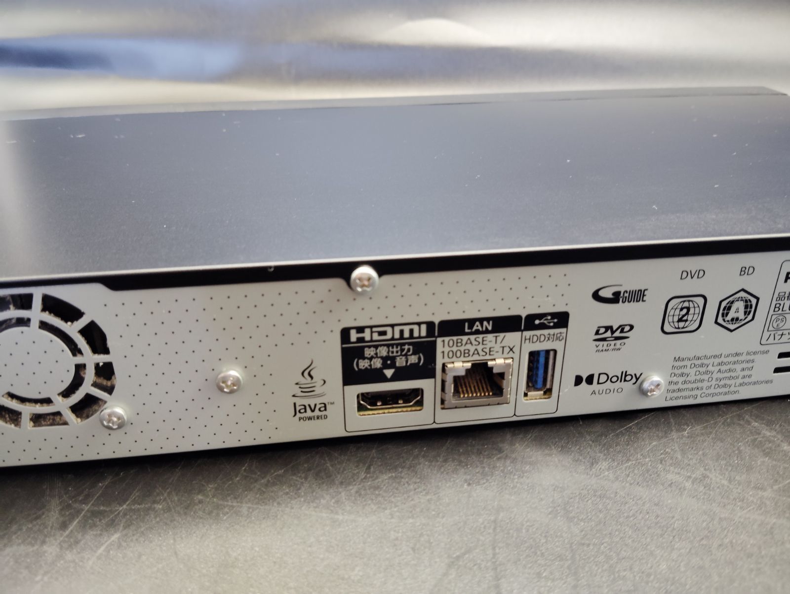 Panasonic ブルーレイレコーダー 4Kディーガ DMR-4W202 2022年製 2TB 3