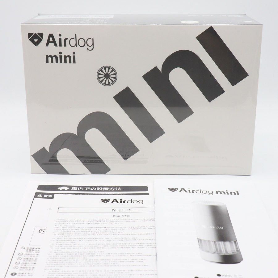 新品未開封】Airdog mini portable CZ-20T ブラック 高性能空気清浄機