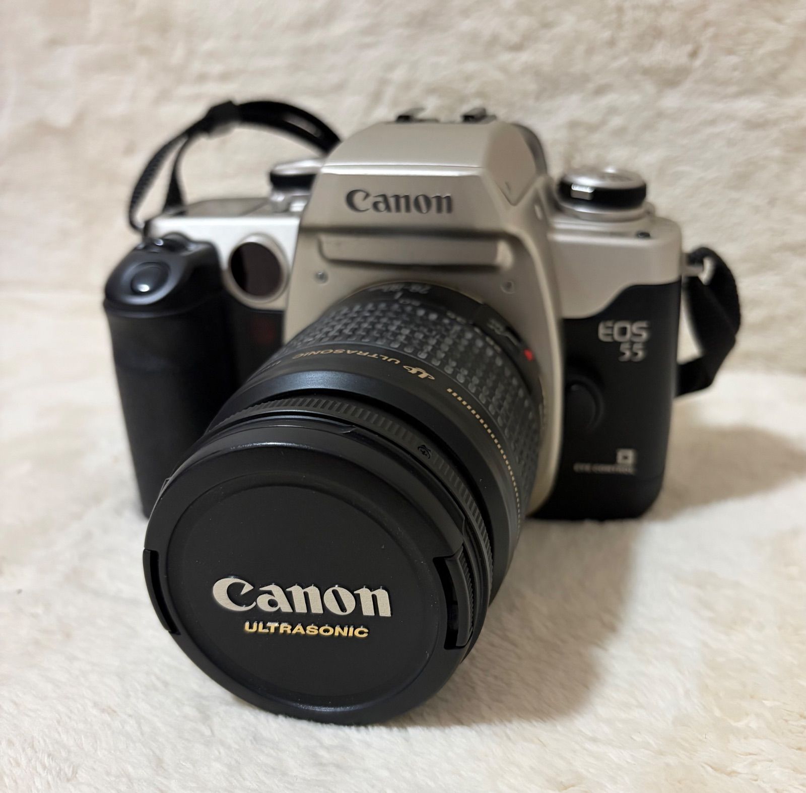 Canon EOS 55 フィルム一眼レフカメラ レンズセット - メルカリ