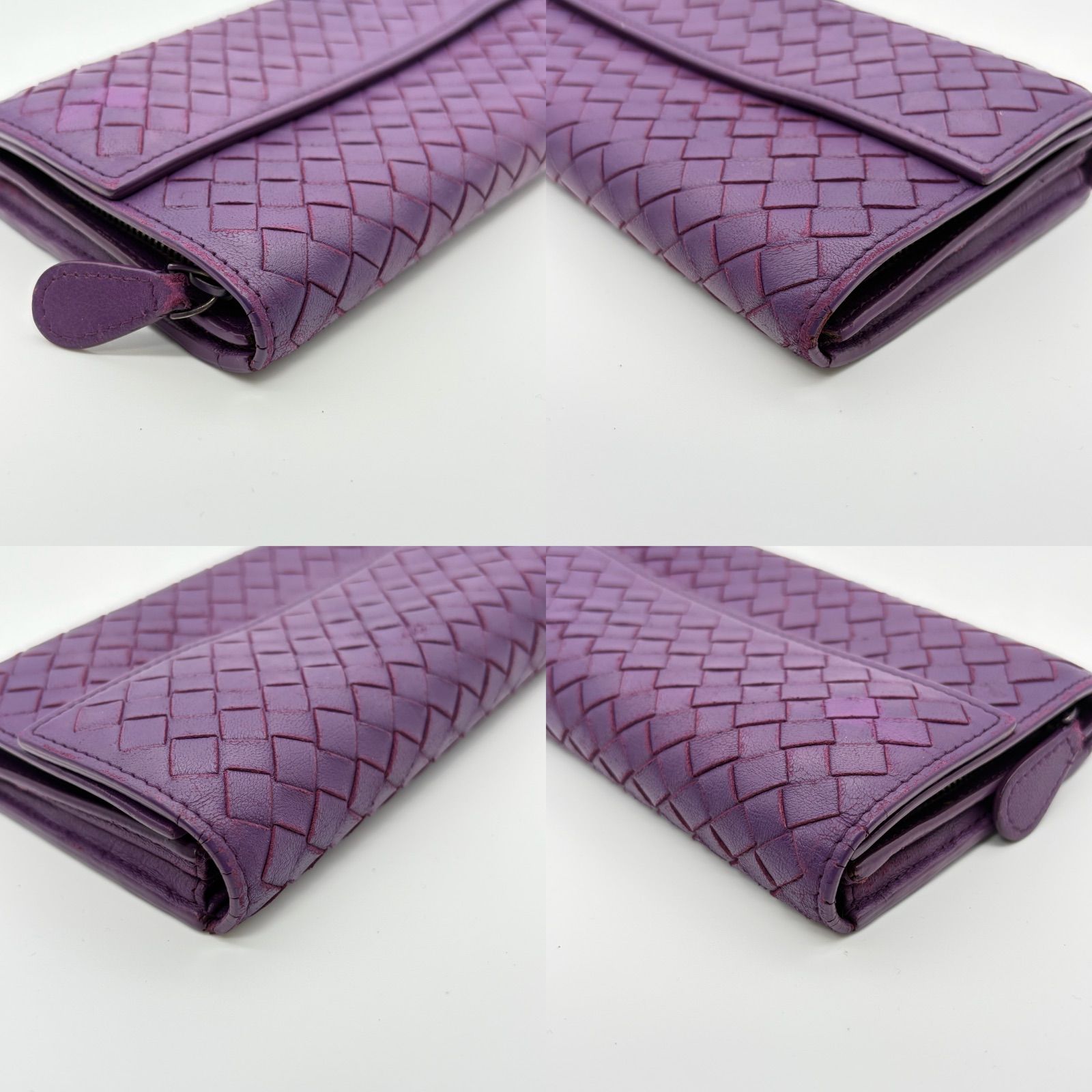 BOTTEGA VENETA ボッテガヴェネタ 長財布 フラップ イントレチャート