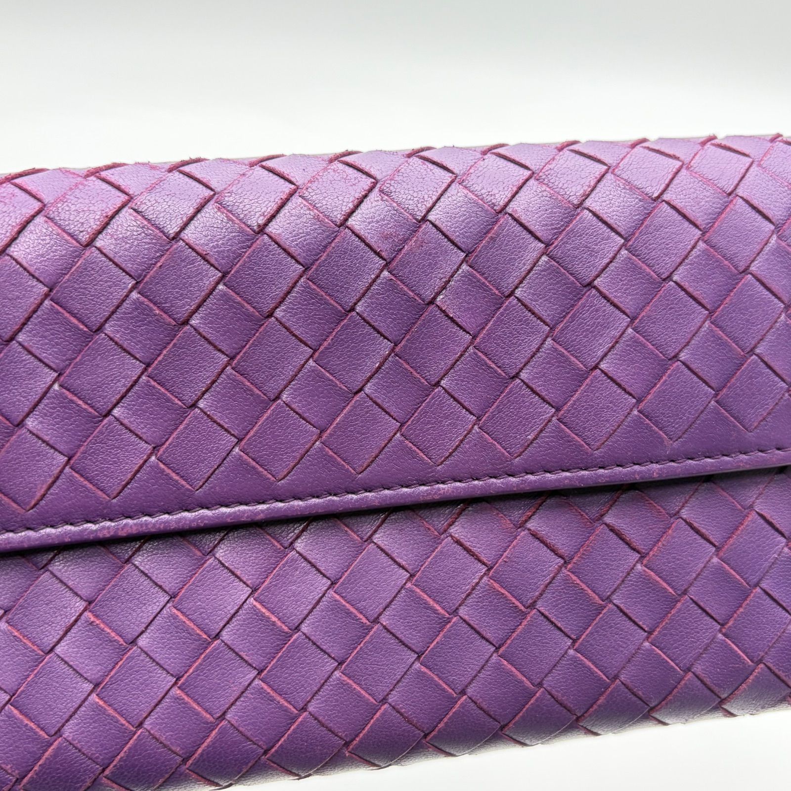 BOTTEGA VENETA ボッテガヴェネタ 長財布 フラップ イントレチャート