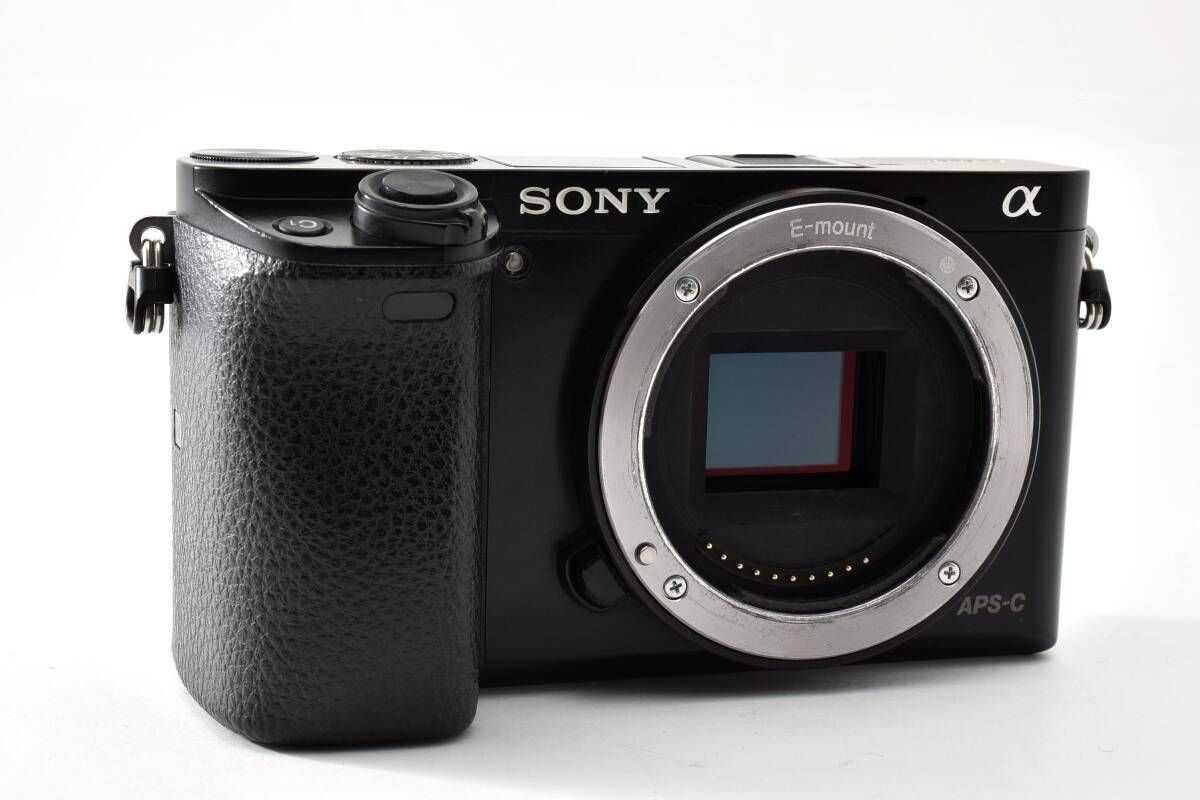 ☆良品☆《ショット数37,042回》ソニー SONY α6000 ボディ ブラック