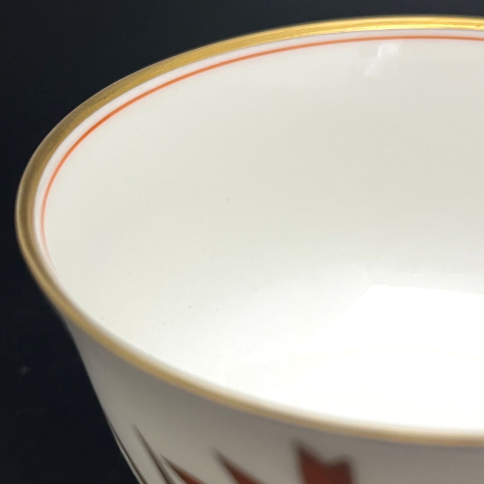 ◼︎美品◼︎【香蘭社】紅蘭 湯呑 5客セット 金彩 - メルカリ