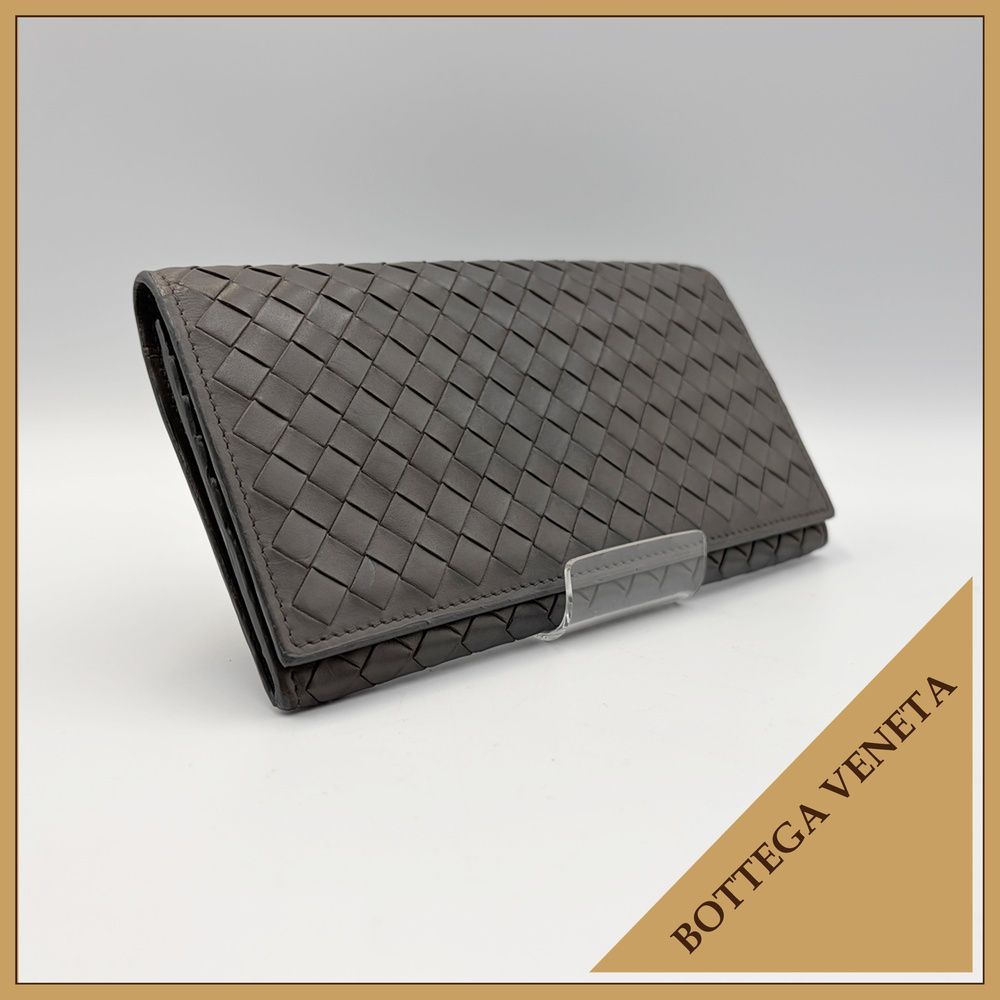 BOTTEGA VENETA（ボッテガヴェネタ）長財布 イントレチャート イントレ