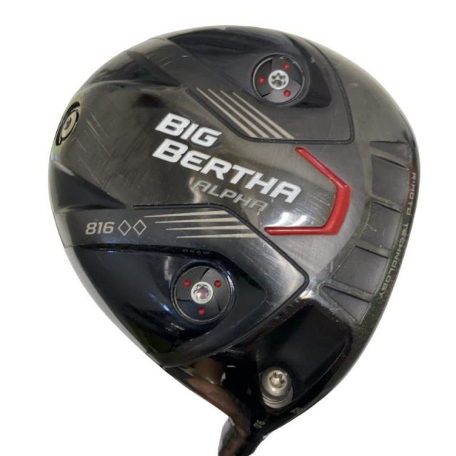 【中古】 キャロウェイ BIG BERTHA ALPHA 816◆◆ 9° ドライバー DR BIG BERTHA(2015)ドライバー (フレックスS) メンズ 男性用 右利き 右用 Cランク ゴルフクラブ 12,304円