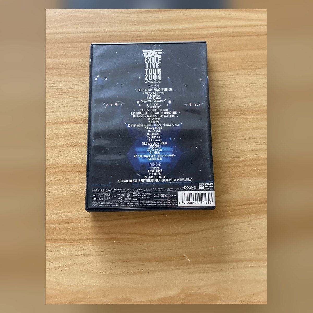 中古］EXILE LIVE TOUR 2004 DVD M08750 - メルカリ