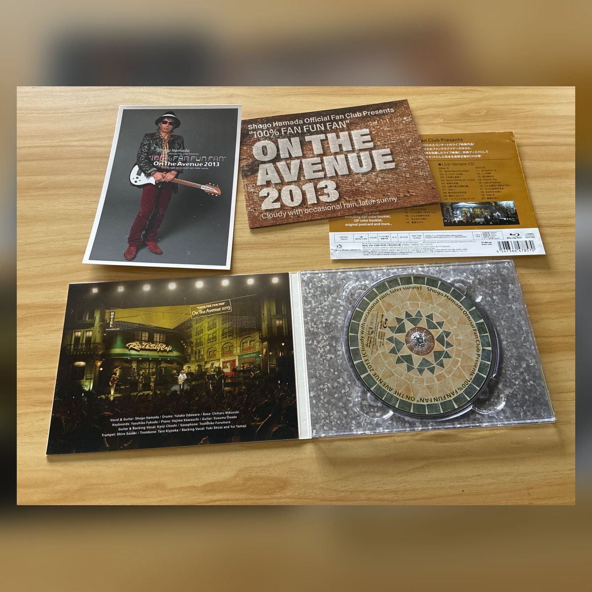 中古］浜田省吾 100% FAN FUN FAN On The Avenue 2013 Blu-ray CD