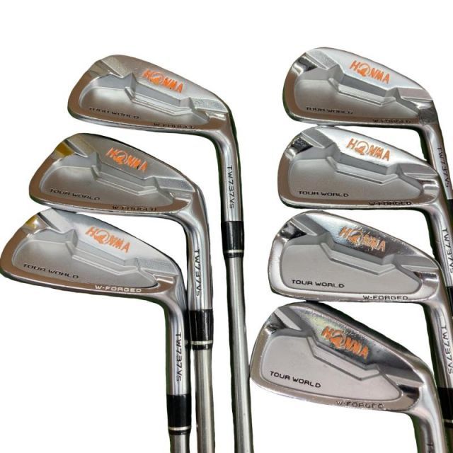 【中古】 本間ゴルフ TOUR WORLD TW737Vs 7S アイアンセット IR VIZARD IB85 (フレックスS) メンズ 男性用 右利き 右用 Dランク ゴルフクラブ 26,744円
