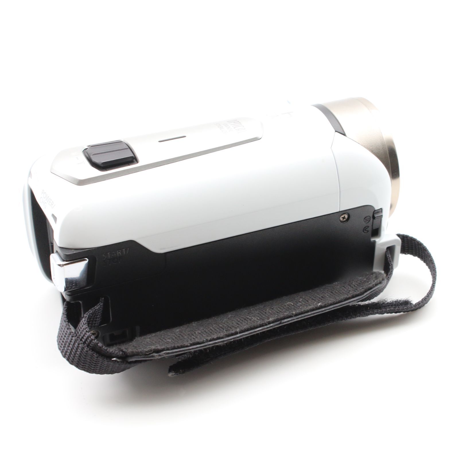 美品】 Canon iVIS HF R52 ホワイト 光学32倍ズーム デジタルビデオ