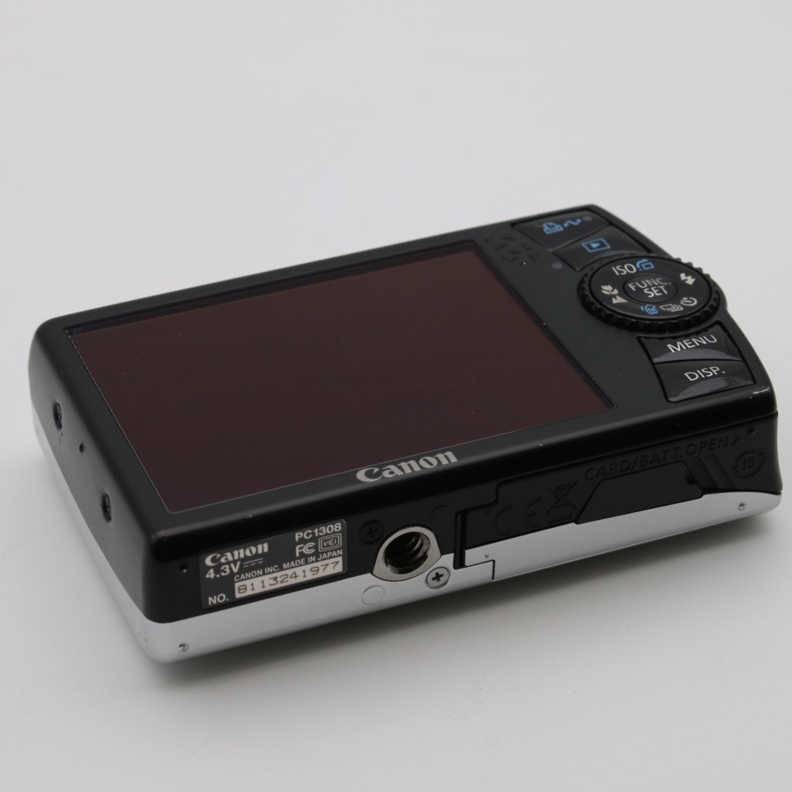 極上品】 Canon IXY DIGITAL 920 IS シルバー デジタルカメラ