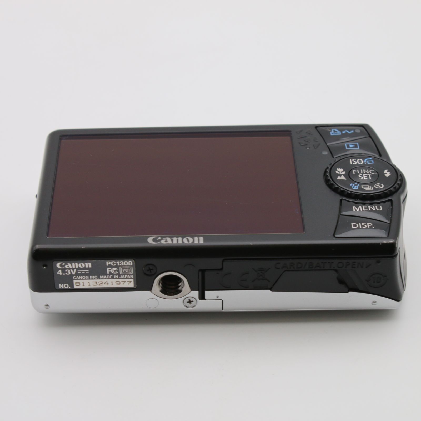 極上品】 Canon IXY DIGITAL 920 IS シルバー デジタルカメラ