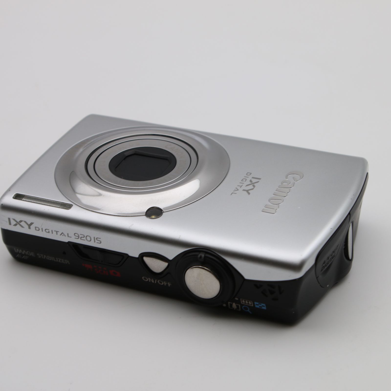 極上品】 Canon IXY DIGITAL 920 IS シルバー デジタルカメラ