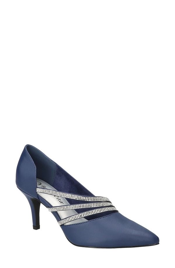 ベラヴィータ レディース シューズ パンプス Azalea Bella Vita Crystal Embellished Pump NAVY SATINSTONES ネイビー 26,460円