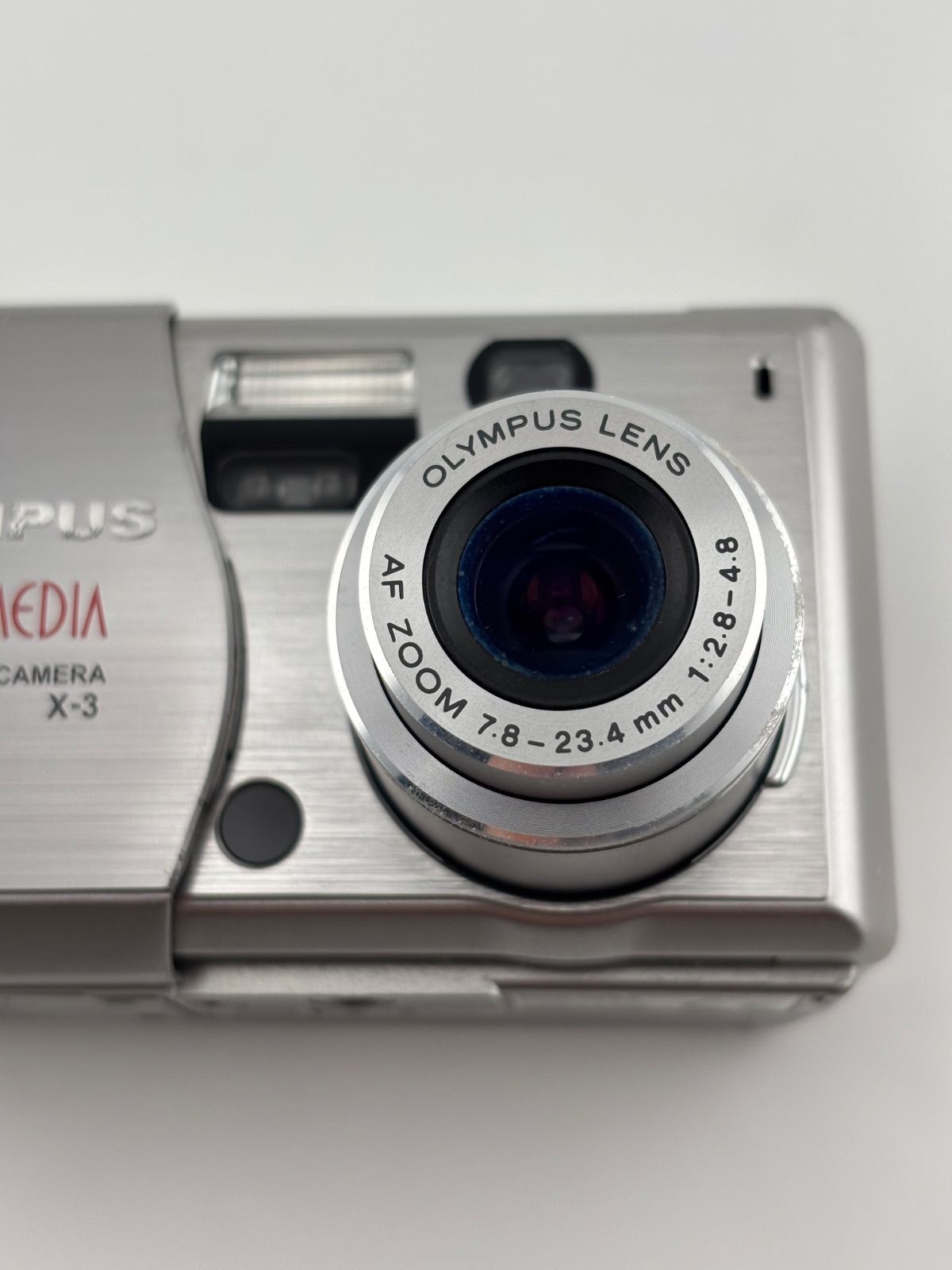 2581【動作確認済み】 OLYMPUS CAMEDIA X-3 シルバー オリンパス キャ