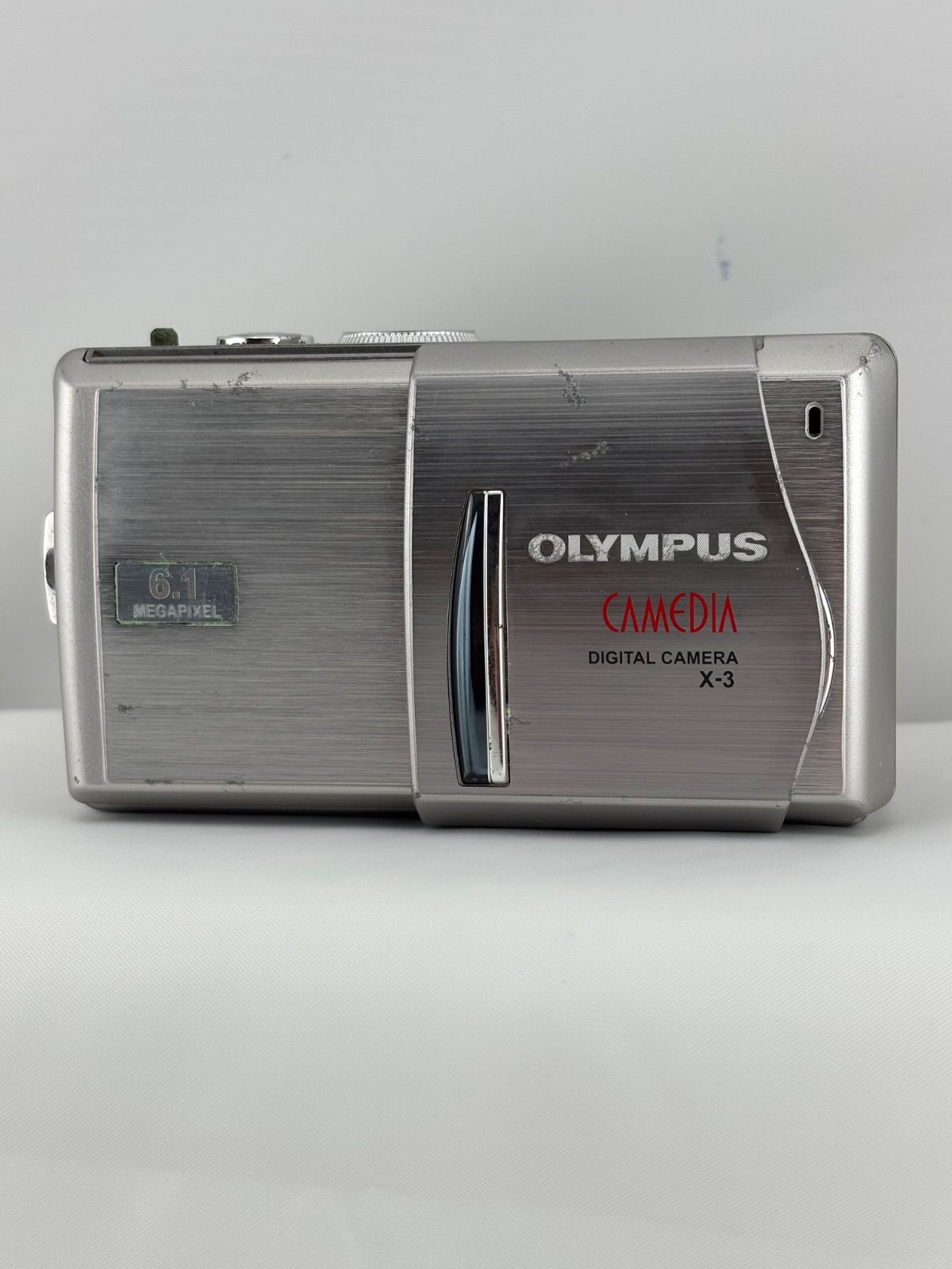 2581【動作確認済み】 OLYMPUS CAMEDIA X-3 シルバー オリンパス キャ