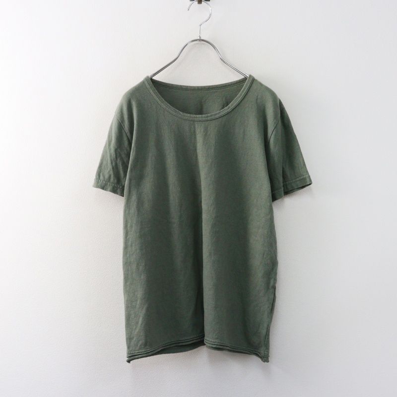 パラスパレス　カットソー　新品 パラスパレス Pal'las Palace クルーネックTシャツ F カーキ