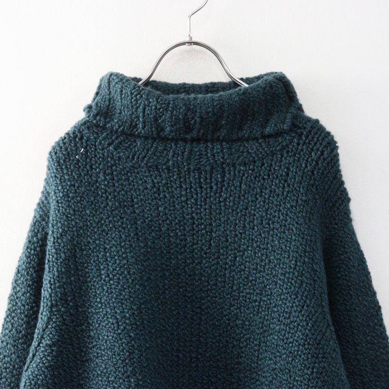 美品 2023AW ミナペルホネン mina perhonen wheat タートルニット 38