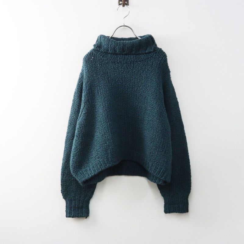 美品 2023AW ミナペルホネン mina perhonen wheat タートルニット 38
