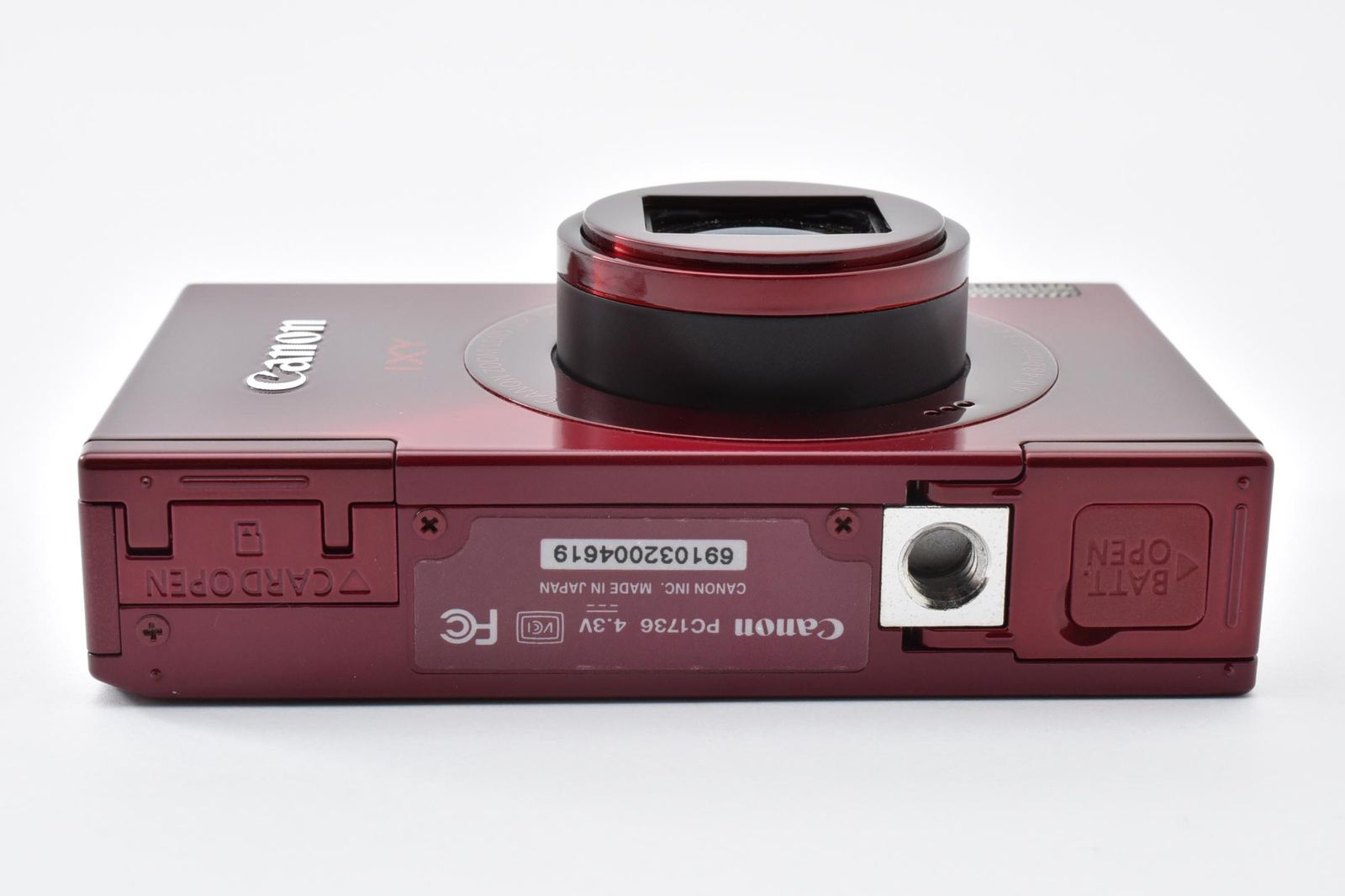 実用光学美品 Canon キャノン IXY3 赤 レッド PC1736 コンパクト