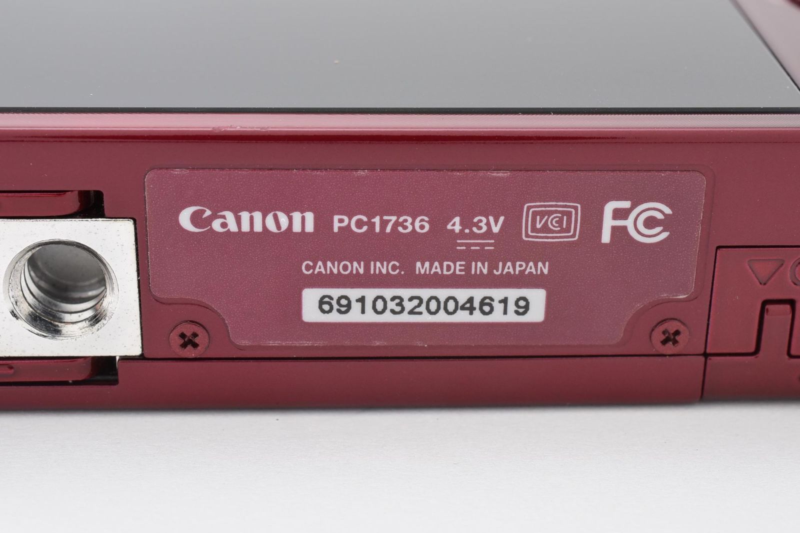 実用光学美品 Canon キャノン IXY3 赤 レッド PC1736 コンパクト