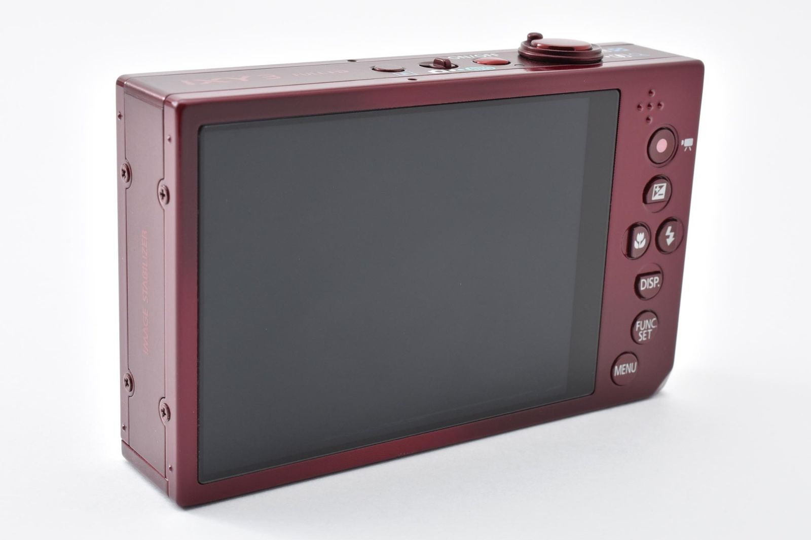 実用光学美品 Canon キャノン IXY3 赤 レッド PC1736 コンパクト