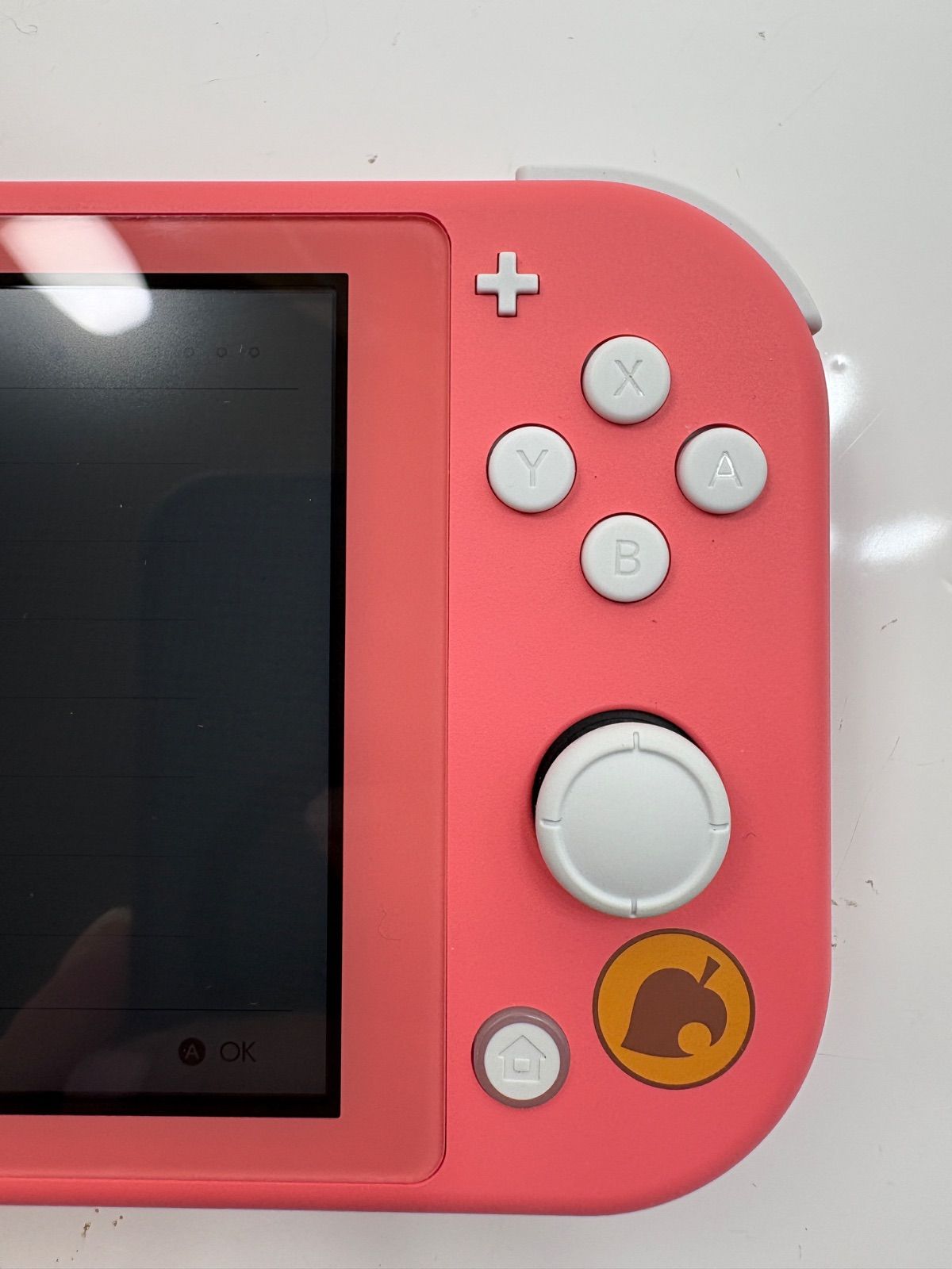 Switch Lite あつまれどうぶつの森 しずえアロハ柄 コーラル 本体 M-83