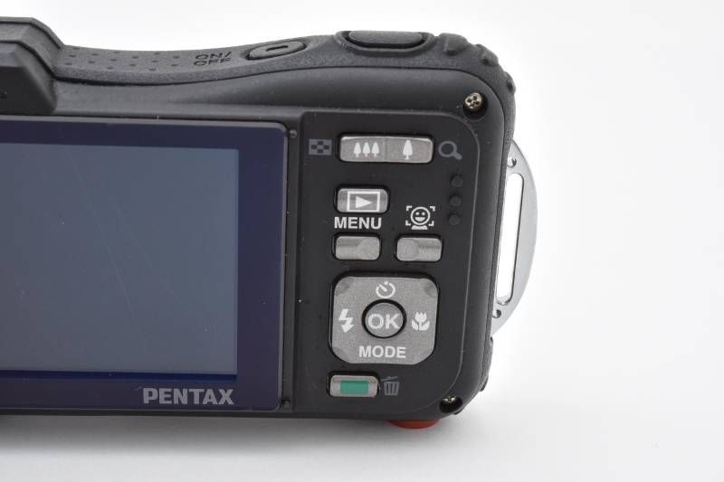 実用光学美品 箱あり Pentax ペンタックス WG-10 赤 レッド 防水