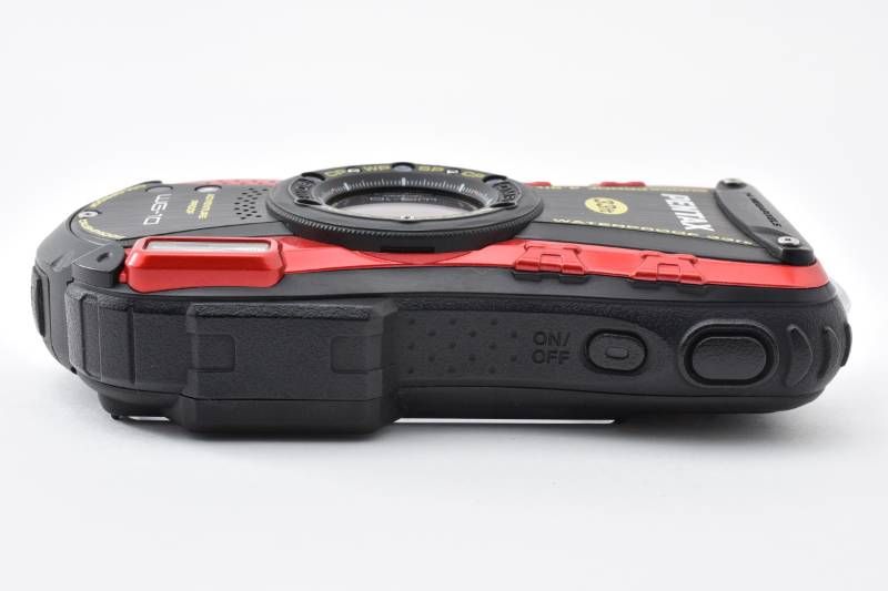 実用光学美品 箱あり Pentax ペンタックス WG-10 赤 レッド 防水