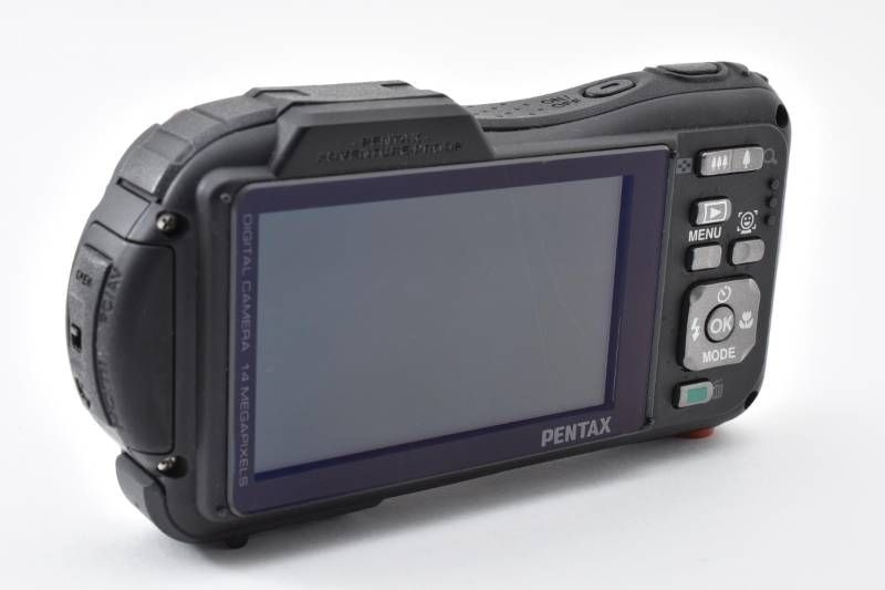 実用光学美品 箱あり Pentax ペンタックス WG-10 赤 レッド 防水