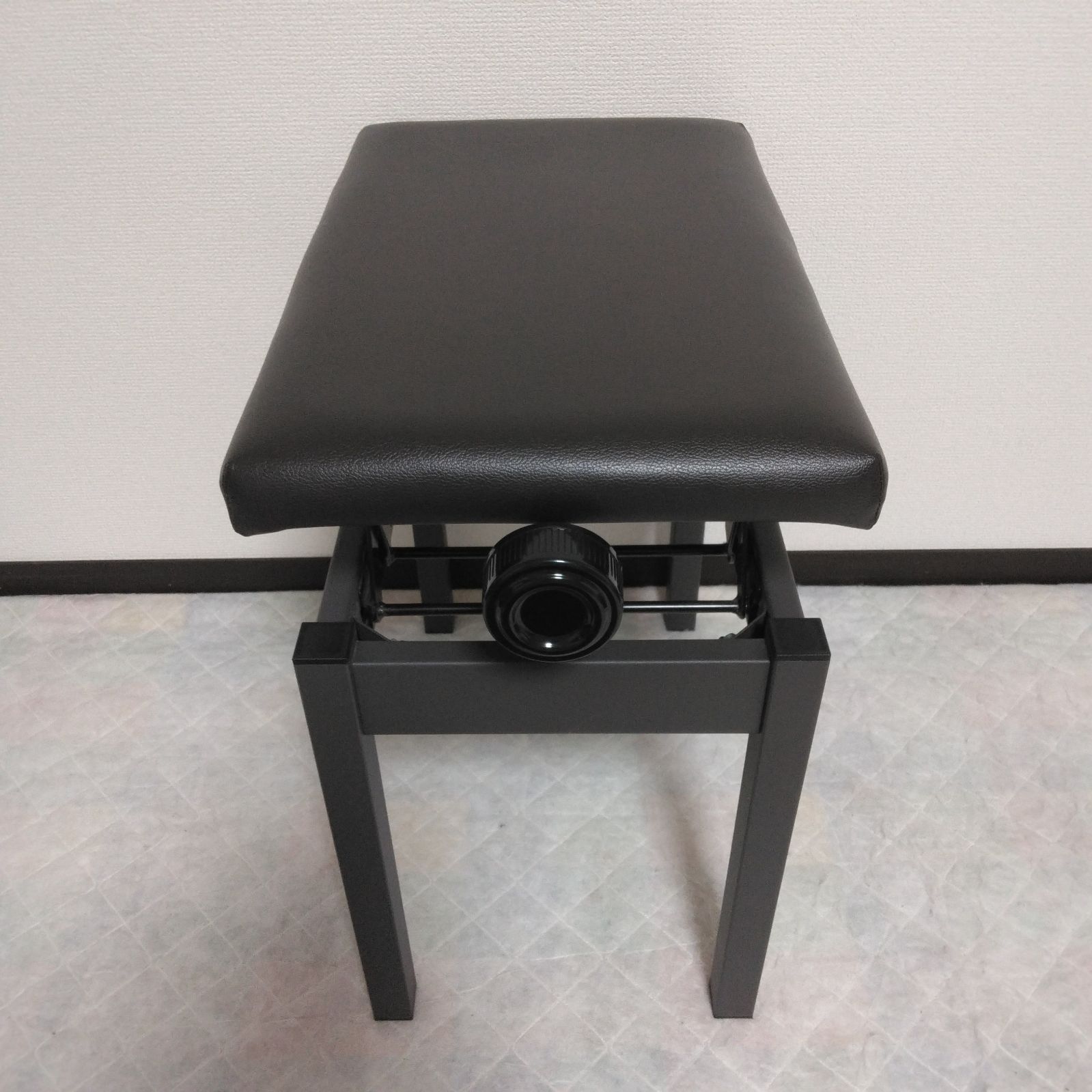 極美品】KAWAI / 河合楽器 ピアノ 高低自在椅子 WB-35B ブラック
