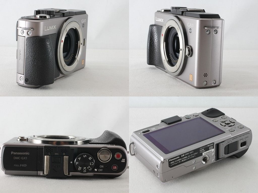 パナソニック Panasonic LUMIX DMC-GX1 ボディ シルバー 僅か6268
