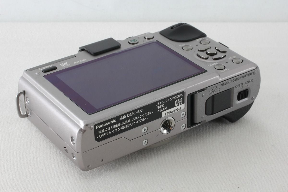 パナソニック Panasonic LUMIX DMC-GX1 ボディ シルバー 僅か6268