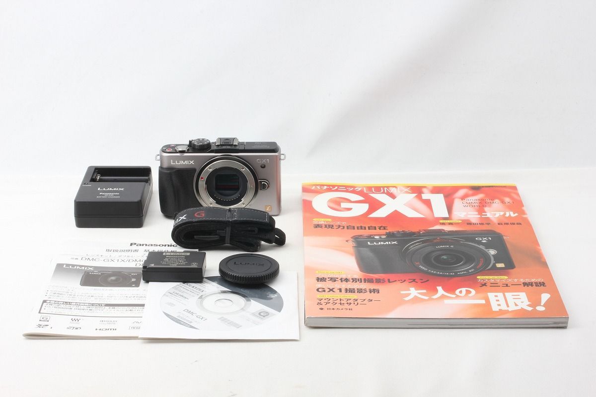Panasonic LUMIX DMC-GX1 ボディ ショット数296 新同品 パナソニック Panasonic LUMIX DMC-GX1 ボディ シルバー 僅か6268